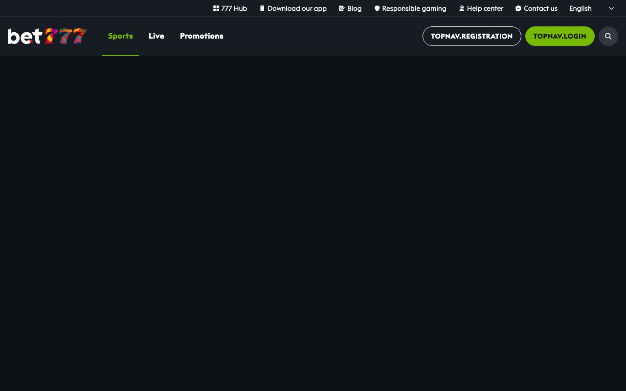 Interface bureau Bet777 — casino en ligne France