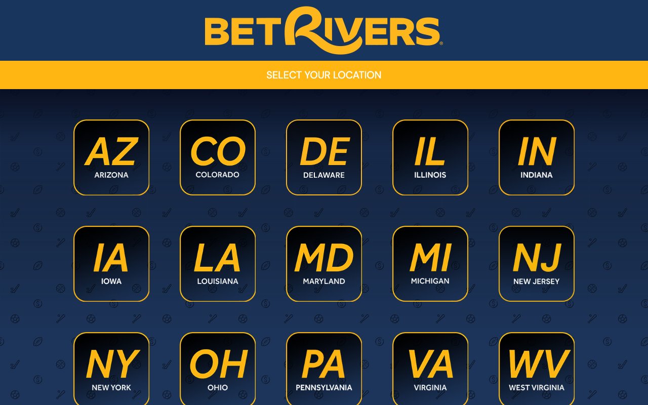 Interface bureau BetRivers — bookmaker paris sportifs France