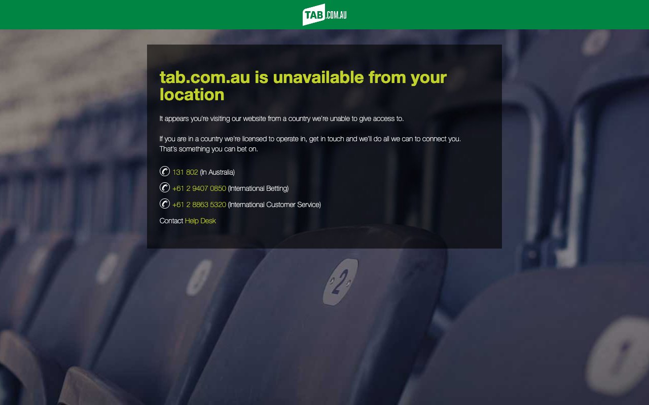 Interface bureau TAB — bookmaker paris sportifs France